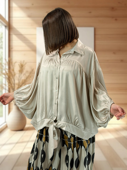 CAROLINE - BLOUSE OVERSIZE JUSQU'A LA TAILLE 56