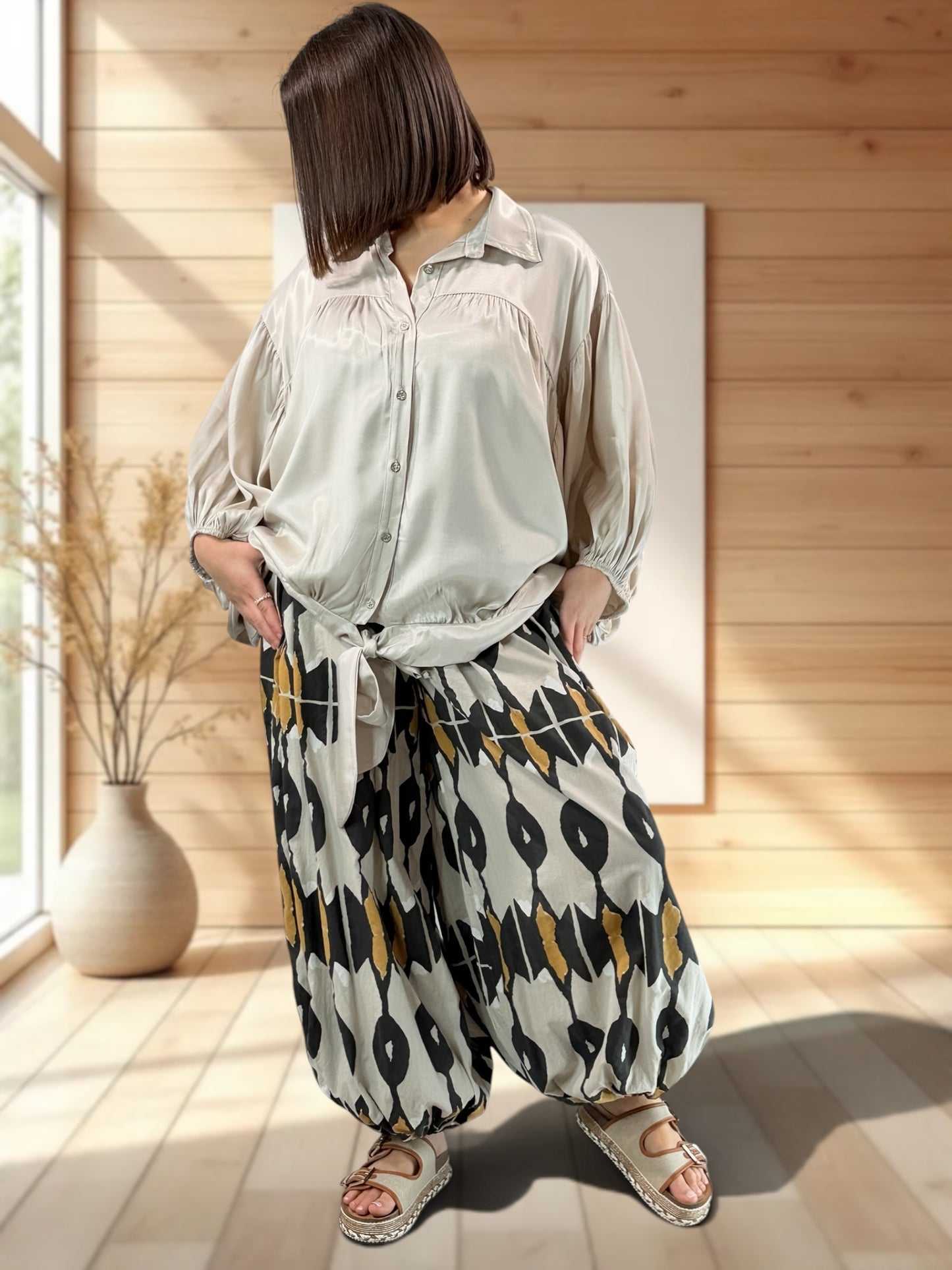 CAROLINE - BLOUSE OVERSIZE JUSQU'A LA TAILLE 56