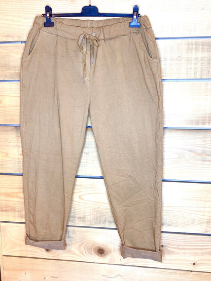 FRED - PANTALON SPORTSWEAR CAMEL TAILLE 46 A 52