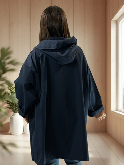 CARLOTA - TRENCH MARINE DEPERLANT JUSQU'A LA TAILLE 56