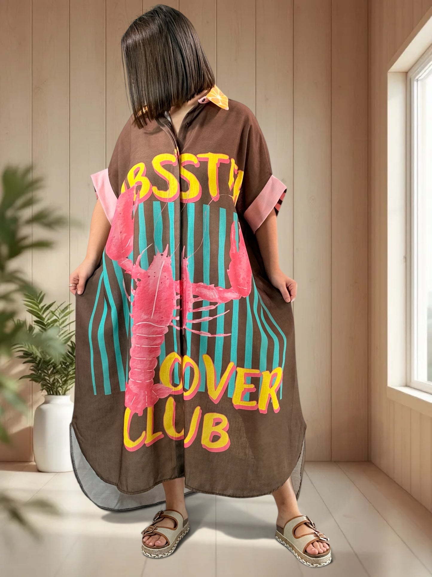 SYLVANA - ROBE OVERSIZE JUSQU'A LA TAILLE 58
