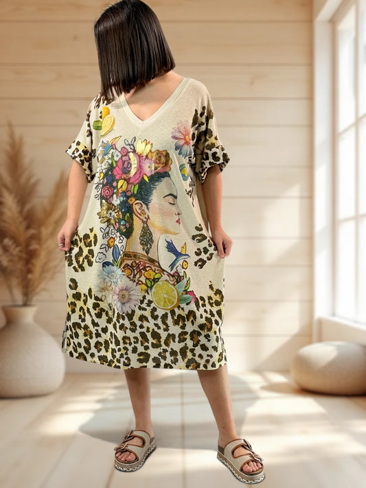 ALINA - ROBE SCINTILLANTE JUSQU'A LA TAILLE 52/54