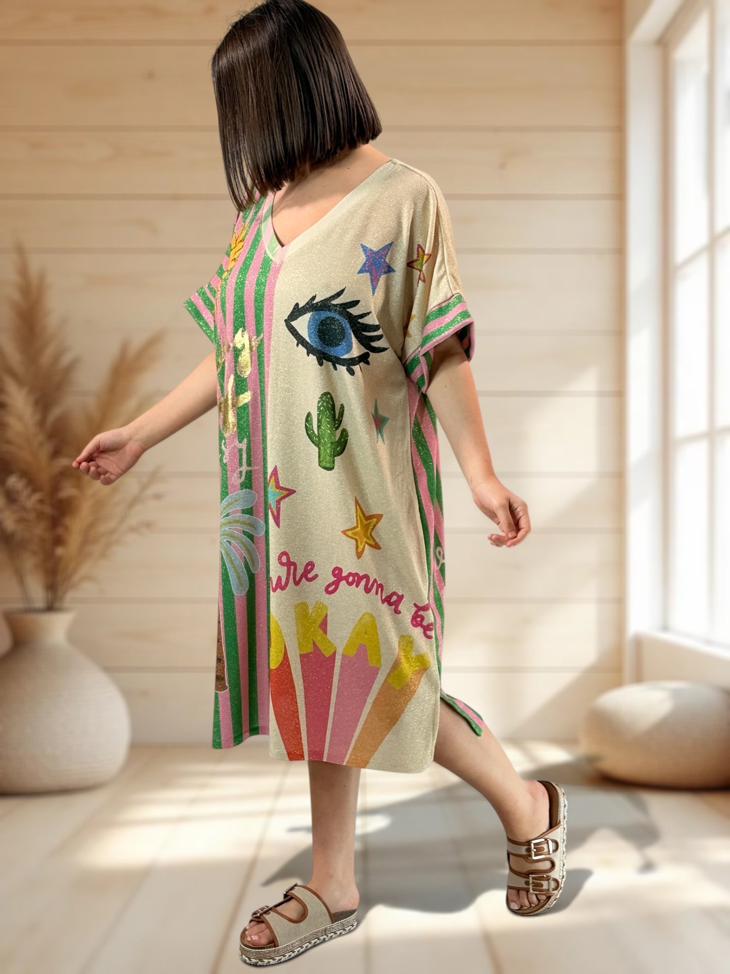 ALINA - ROBE SCINTILLANTE JUSQU'A LA TAILLE 52/54