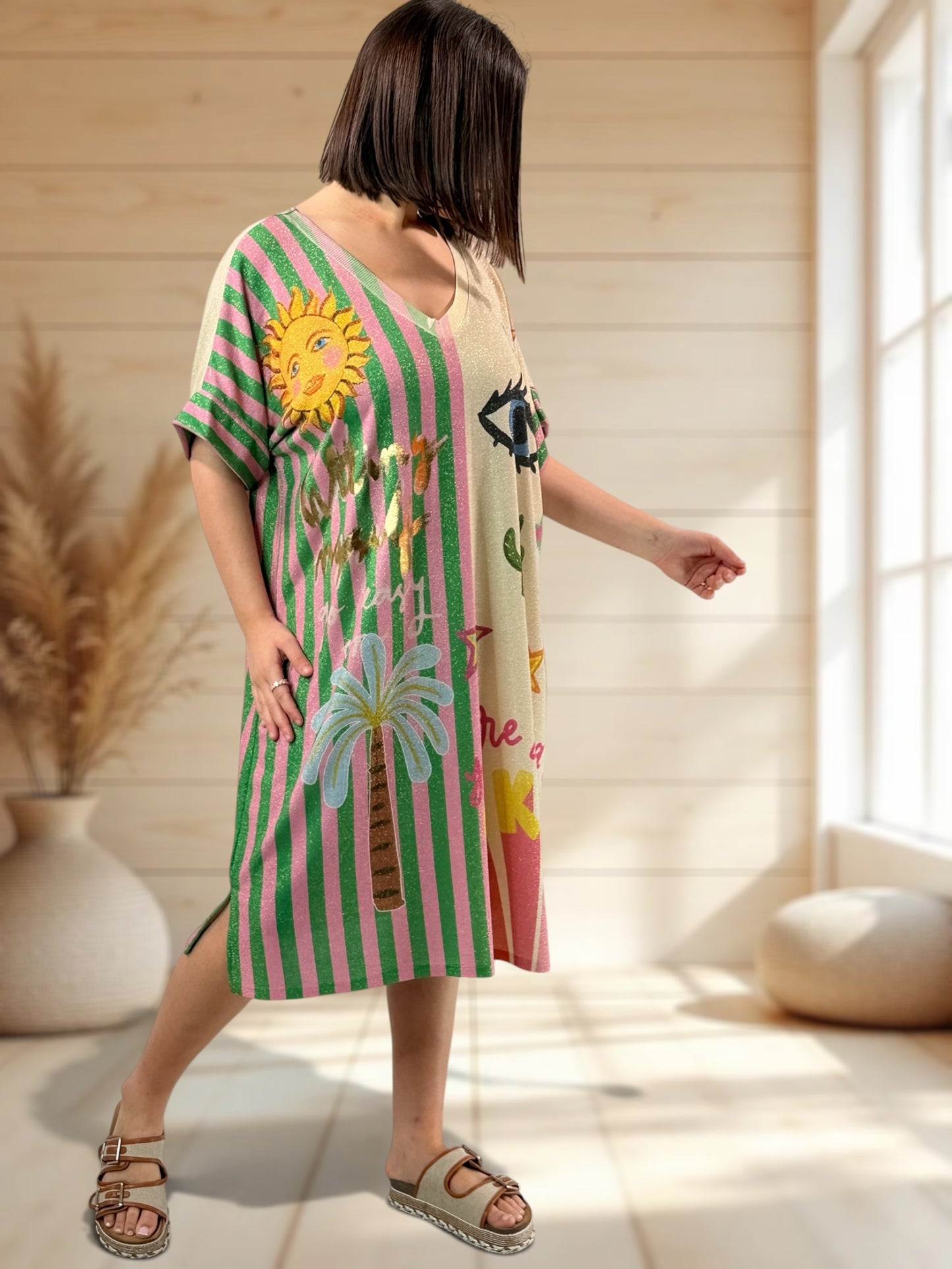 ALINA - ROBE SCINTILLANTE JUSQU'A LA TAILLE 52/54