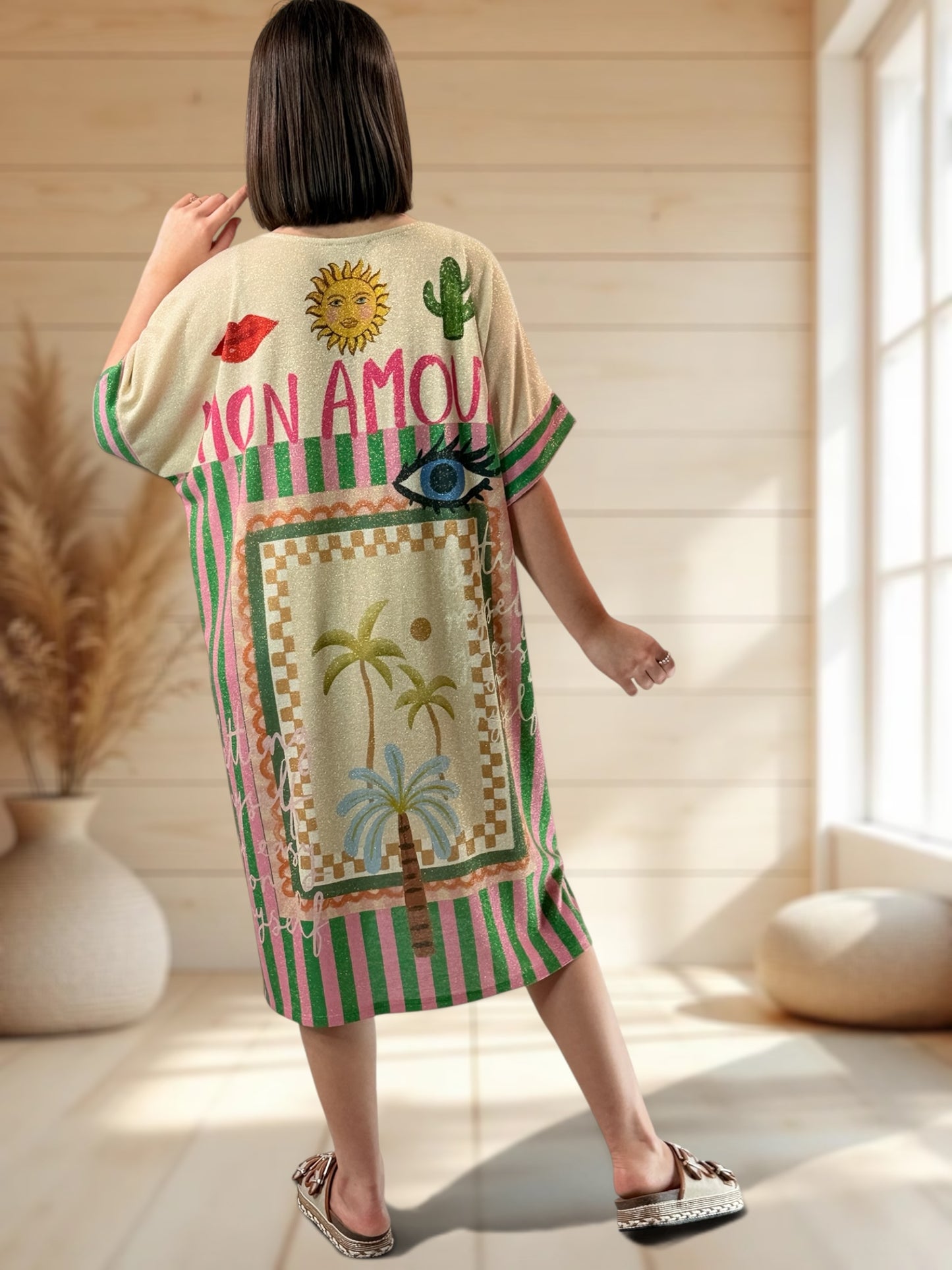 ALINA - ROBE SCINTILLANTE JUSQU'A LA TAILLE 52/54