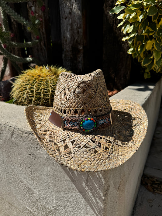 IBIZA- CHAPEAU DE PAILLE BOHEME