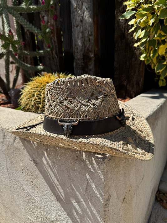 IBIZA- CHAPEAU DE PAILLE BOHEME