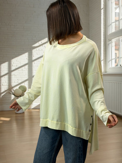 STEFANIA - TEE-SHIRT JAUNE JUSQU'A LA TAILLE 52/54