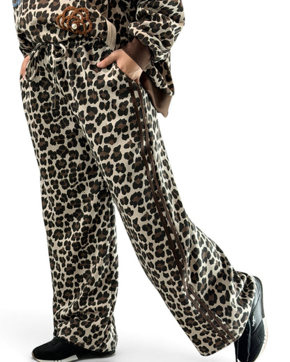 MIGUEL - PANTALON SPORTSWEAR LEOPARD TAILLE 46 A 52