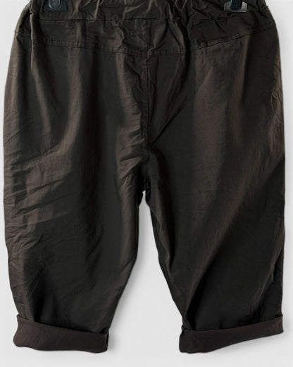 SACHA - BERMUDA MARRON JUSQU'A LA TAILLE 50/52