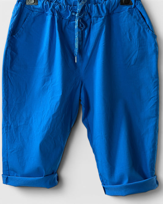 SACHA - BERMUDA BLEU IMPERIAL JUSQU'A LA TAILLE 50/52