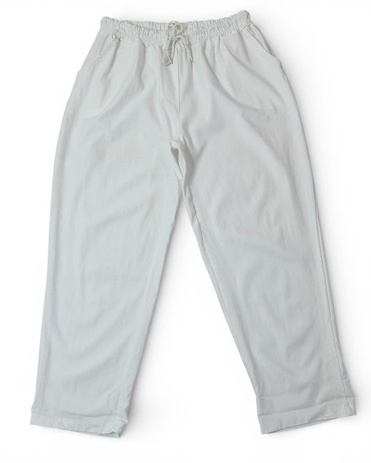 MARCUS - PANTALON SPORTSWEAR BLANC TAILLE 46 A 52/54