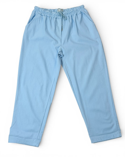 MARCUS - PANTALON SPORTSWEAR BLEU CIEL TAILLE 46 A 52/54