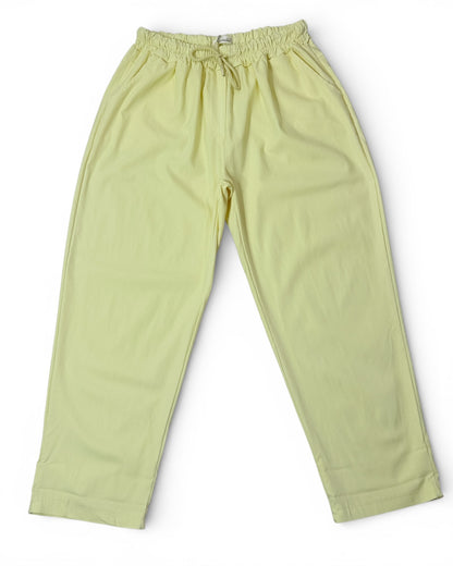MARCUS - PANTALON SPORTSWEAR JAUNE TAILLE 46 A 52/54