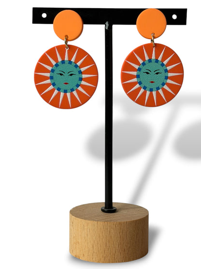 SOLEIL - BOUCLES D'OREILLES TENDANCE