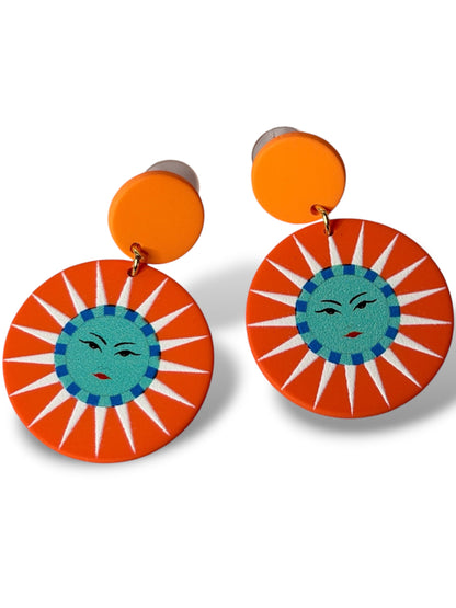 SOLEIL - BOUCLES D'OREILLES TENDANCE
