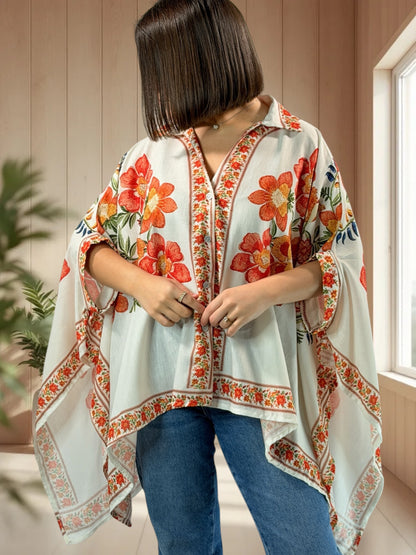 BENEDICTE  - TUNIQUE OVERSIZE JUSQU'A LA TAILLE 54