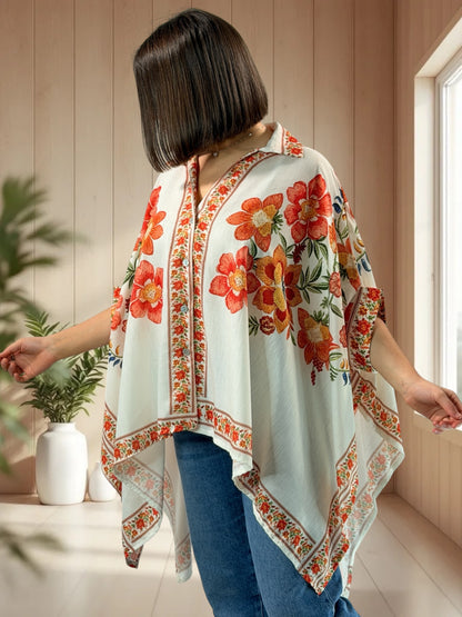 BENEDICTE  - TUNIQUE OVERSIZE JUSQU'A LA TAILLE 54
