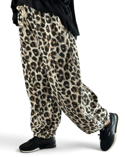SERGIO - PANTALON SPORTSWEAR LEOPARD TAILLE 46 A 54