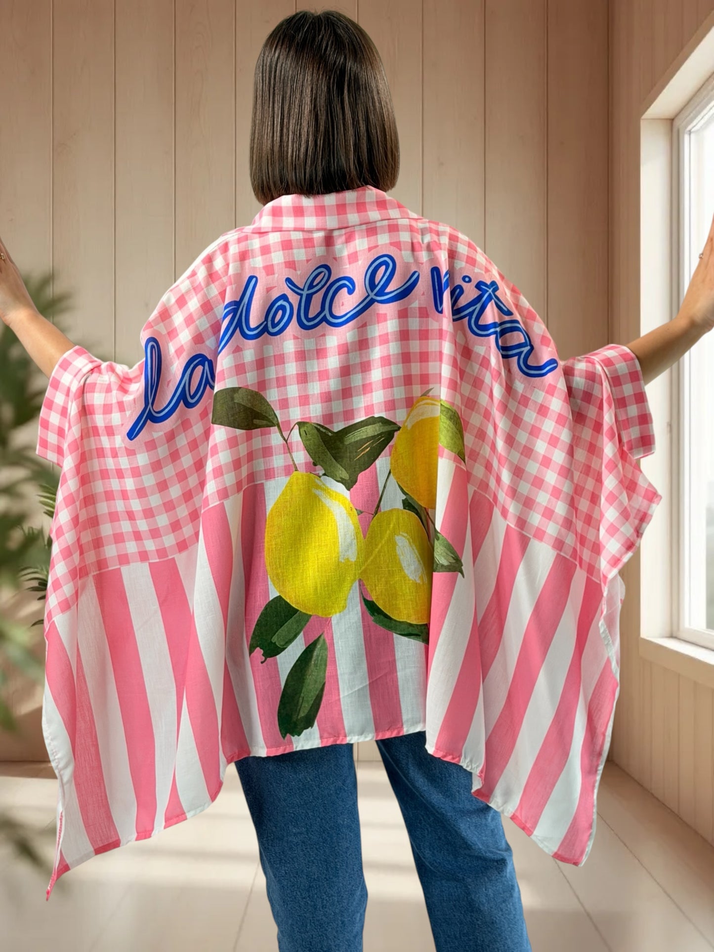 BENEDICTE  - TUNIQUE OVERSIZE JUSQU'A LA TAILLE 54/56