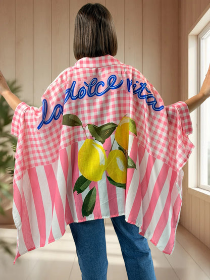 BENEDICTE  - TUNIQUE OVERSIZE JUSQU'A LA TAILLE 54/56