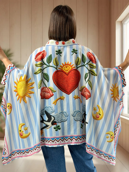 BENEDICTE  - TUNIQUE OVERSIZE JUSQU'A LA TAILLE 54/56