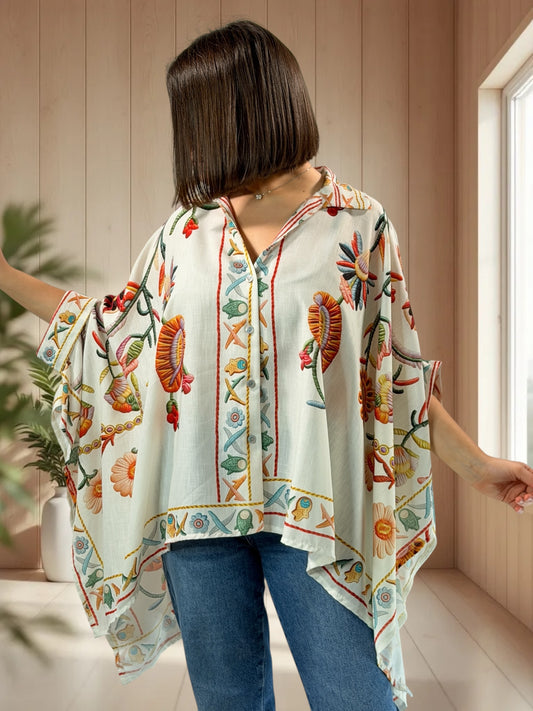 BENEDICTE  - TUNIQUE OVERSIZE JUSQU'A LA TAILLE 54