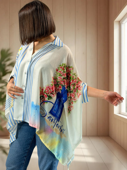 BENEDICTE  - TUNIQUE OVERSIZE JUSQU'A LA TAILLE 54