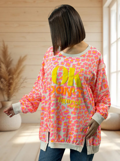 CARLOTA - TEE-SHIRT A MOTIF JUSQU'A LA TAILLE 54