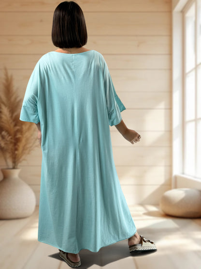 DOLCE - ROBE LAGON EN COTON JUSQU'A LA TAILLE 56