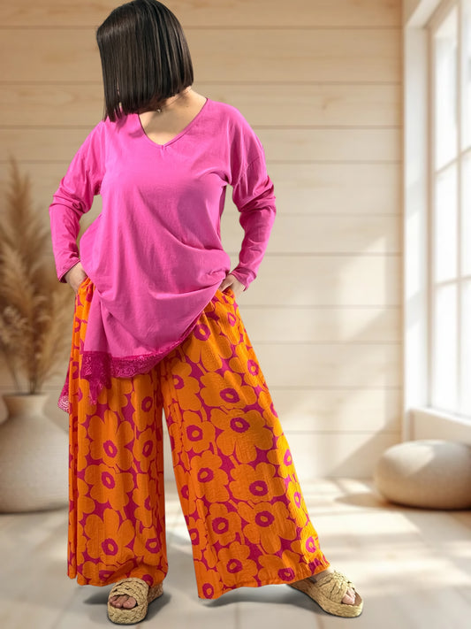 TIAGO - PANTALON FLUIDE JUSQUA LA TAILLE 52