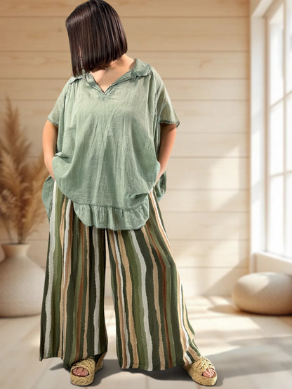 NOUGAT - PANTALON FLUIDE JUSQUA LA TAILLE 52