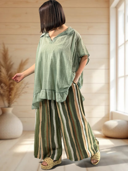 NOUGAT - PANTALON FLUIDE JUSQUA LA TAILLE 52