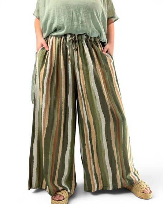 NOUGAT - PANTALON FLUIDE JUSQUA LA TAILLE 52