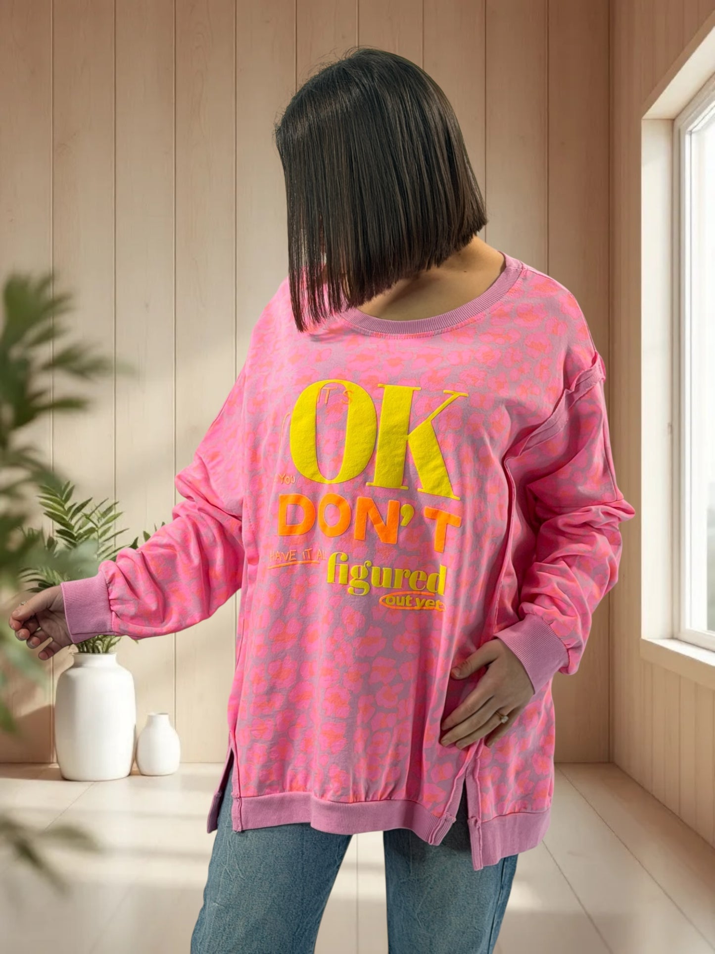 CARLOTA - TEE-SHIRT A MOTIF JUSQU'A LA TAILLE 54