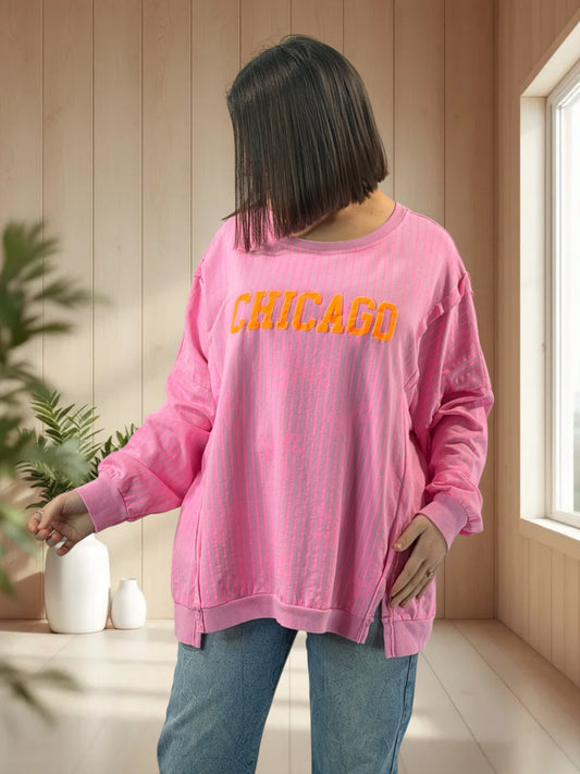CARLOTA - TEE-SHIRT A MOTIF JUSQU'A LA TAILLE 54