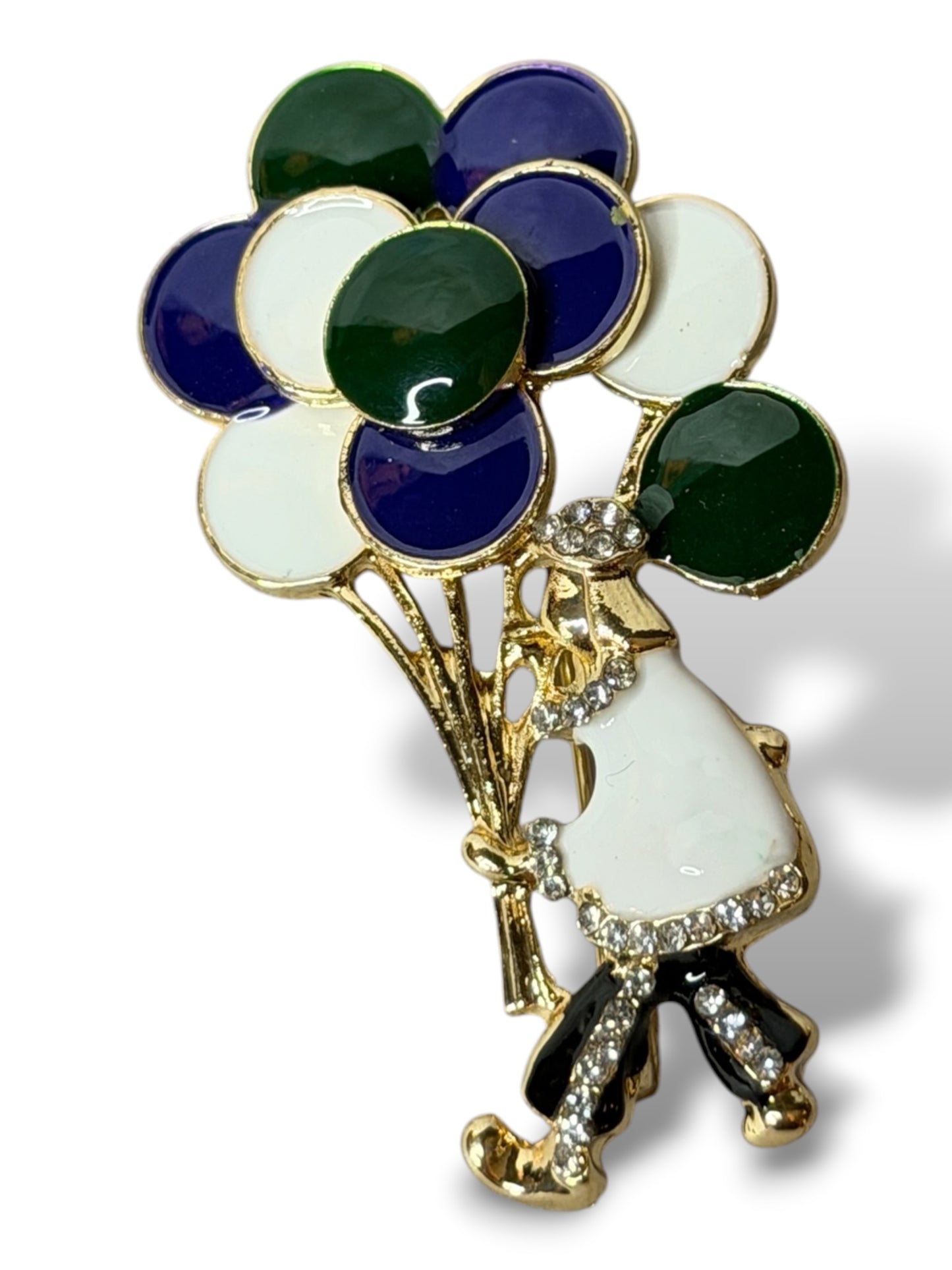 MARIO - BROCHE TENDANCE AVEC STRASS