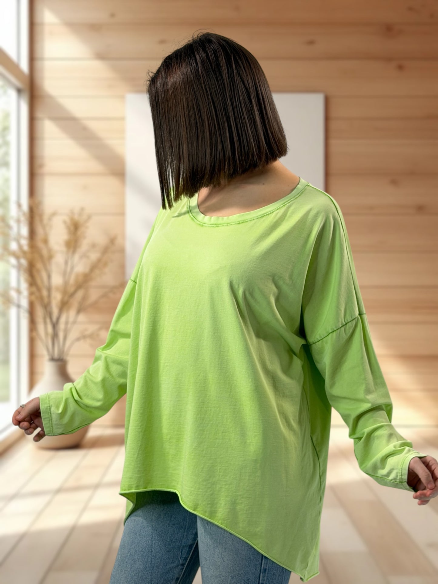 ALYSON - TEE-SHIRT VERT JUSQU'A LA TAILLE 56