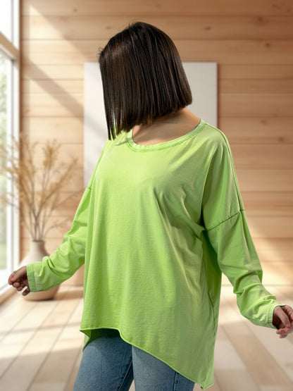 ALYSON - TEE-SHIRT VERT JUSQU'A LA TAILLE 56