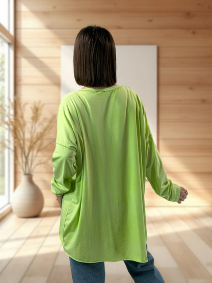 ALYSON - TEE-SHIRT VERT JUSQU'A LA TAILLE 56