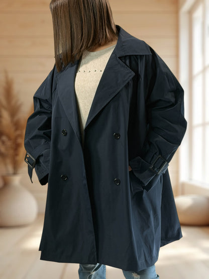 DAVINA - TRENCH MARINE DEPERLANT JUSQU'A LA TAILLE 56