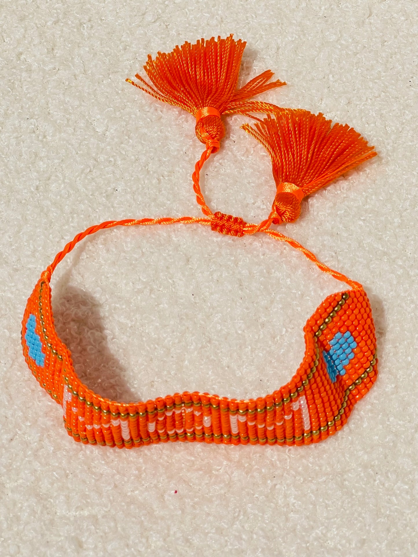 MOM BRACELET TISSE EN PERLE