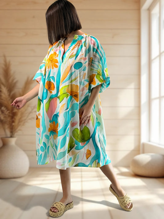 DOROTHY - ROBE A MOTIF JUSQU'A LA TAILLE 56