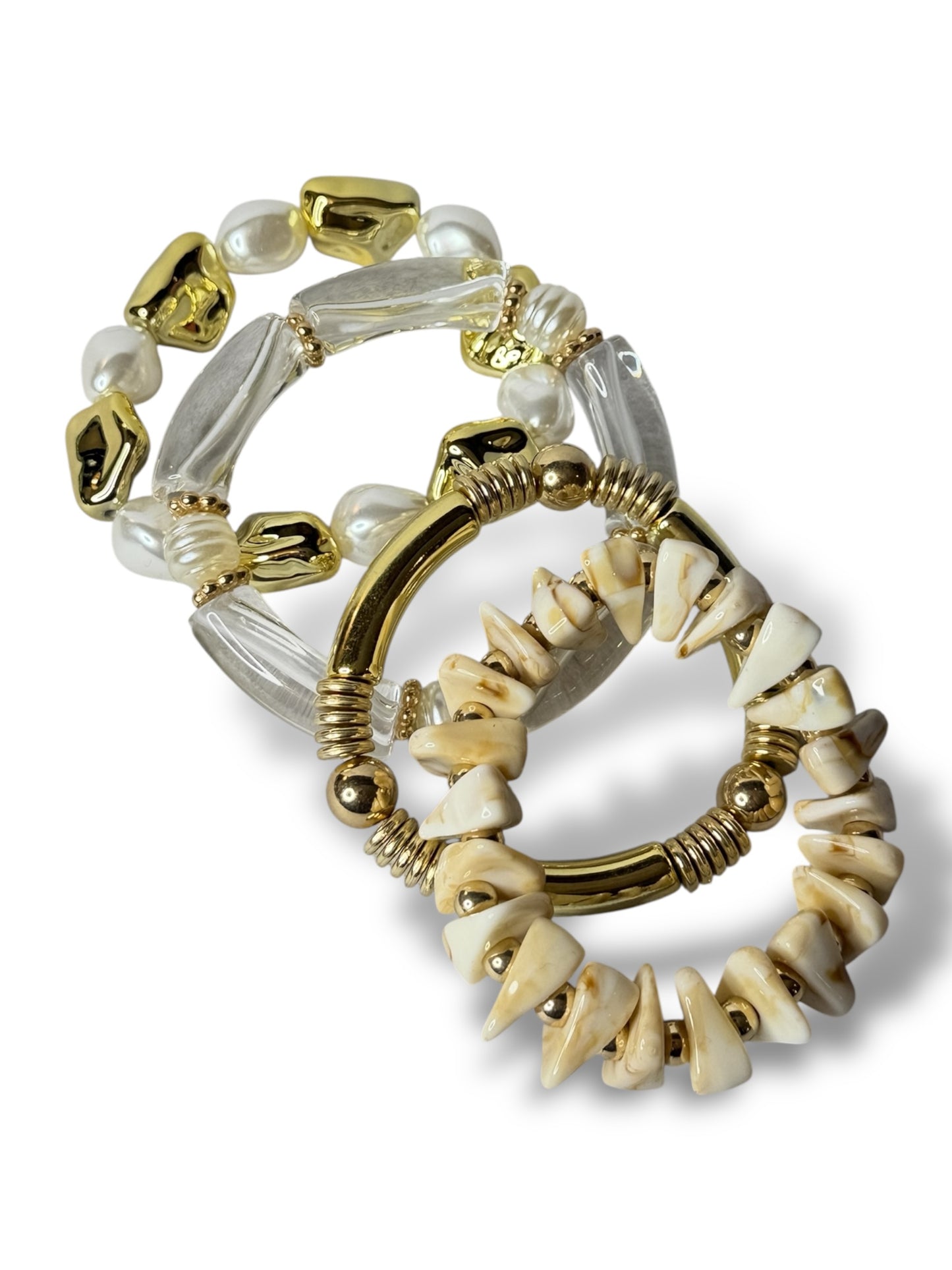 MAX - LOT DE 4 BRACELETS TENDANCE