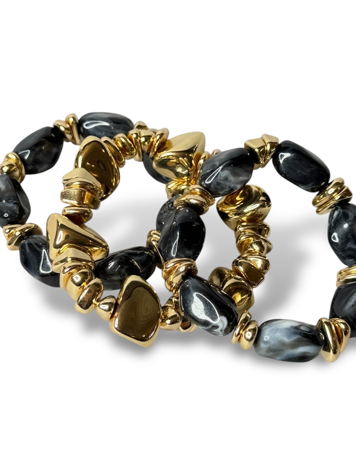 LOLY - LOT DE 3 BRACELETS TENDANCE