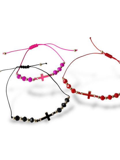 SARAH - LOT DE 3 BRACELETS TENDANCE