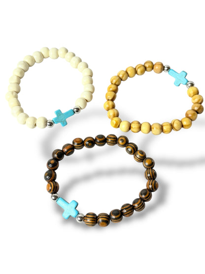SANTANA - LOT DE 3 BRACELETS TENDANCE