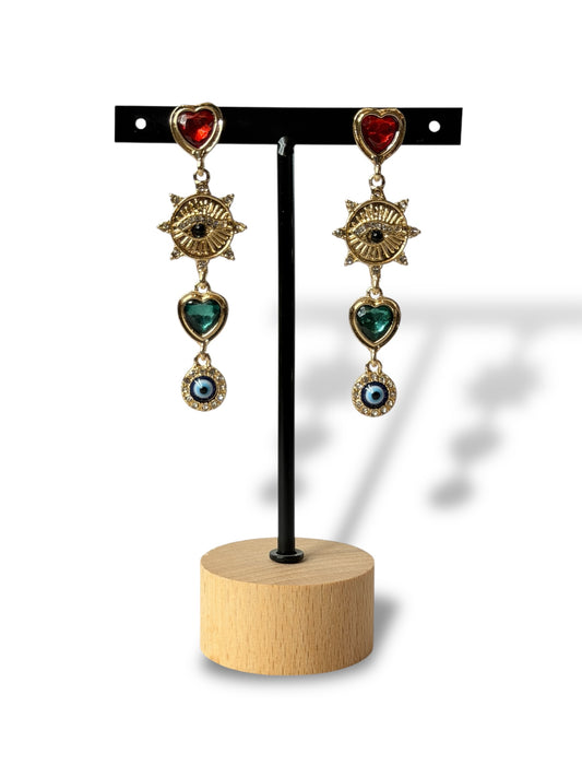 PATOU - BOUCLES D'OREILLES TENDANCE