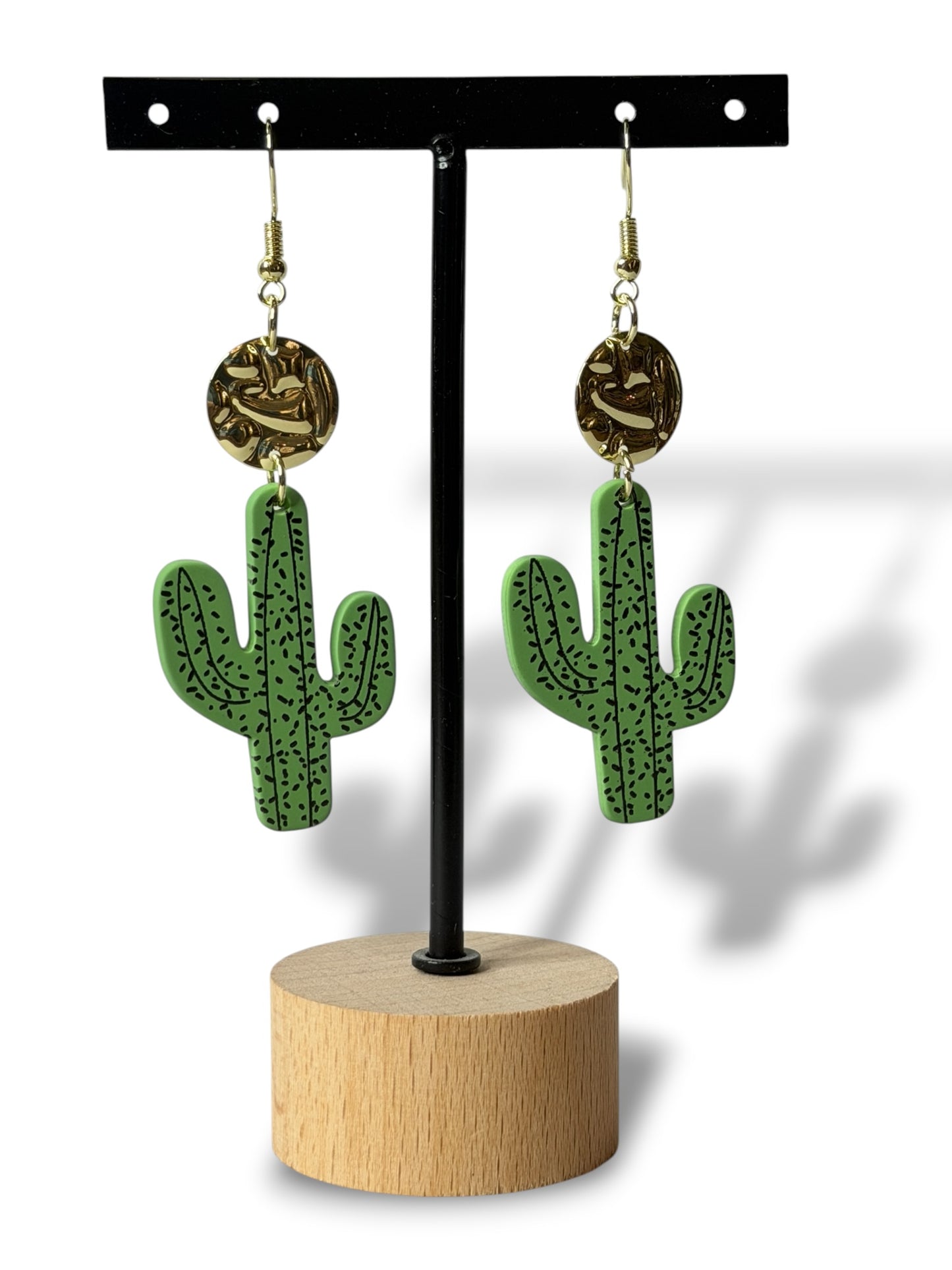 CACTUS - BOUCLES D'OREILLES TENDANCE