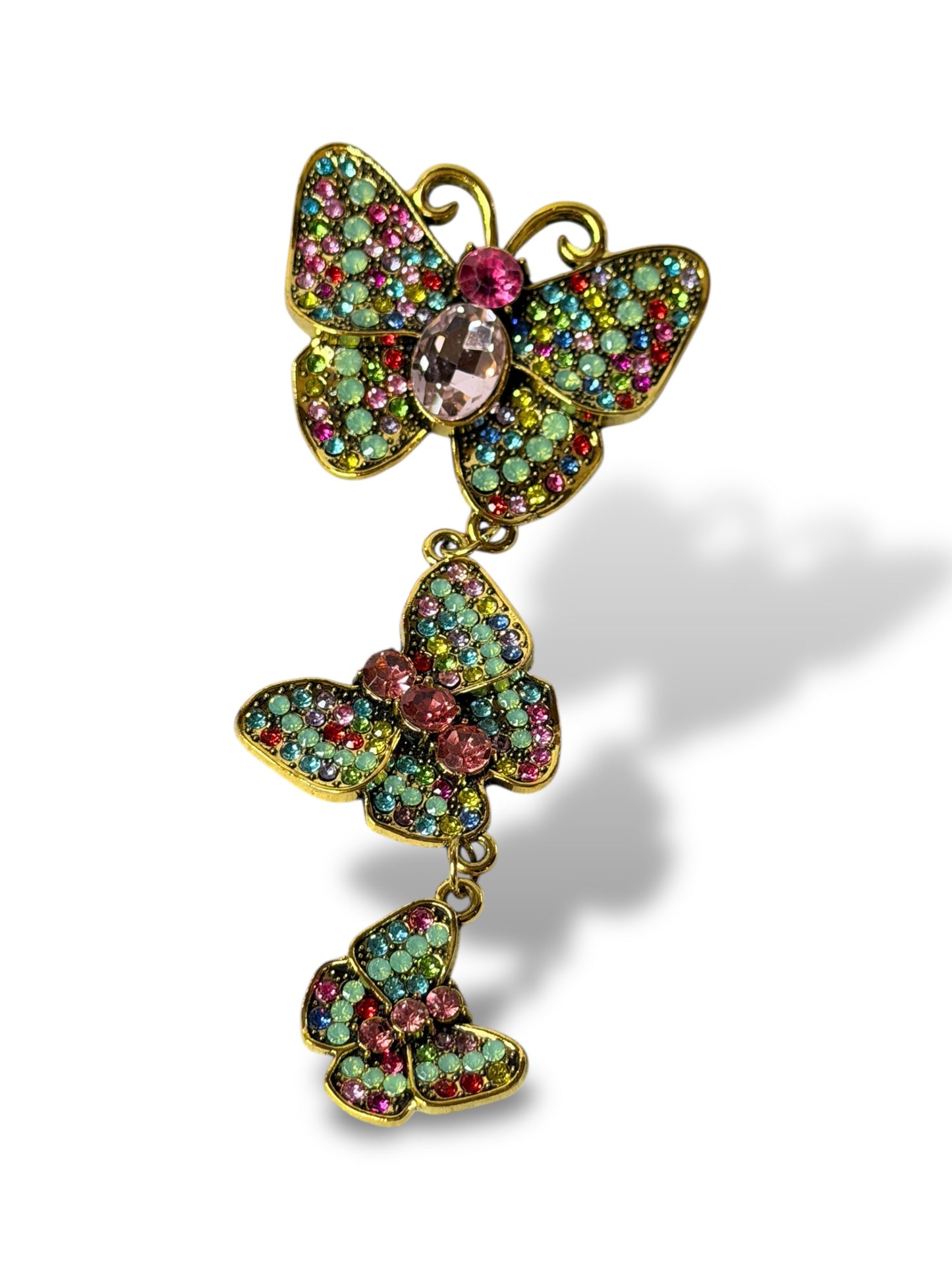 VENISE - GRANDE BROCHE AVEC STRASS